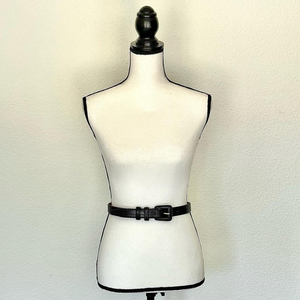 Vintage Harold’s Alligator Belt